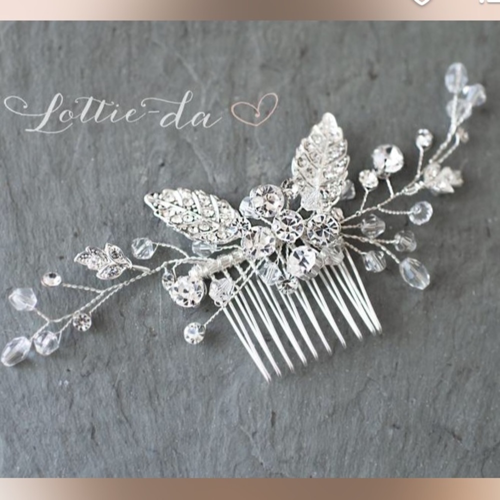 NIB Lottie-da Silver Hair Vine